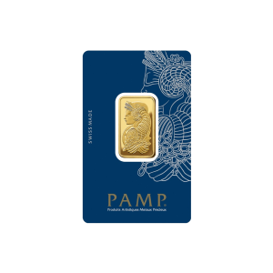 10 Gram PAMP Gold Lady Fortuna Bar