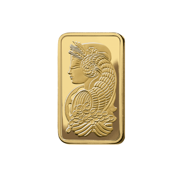 5 Gram PAMP Lady Fortuna Gold Bar