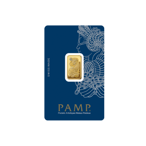 5 Gram PAMP Lady Fortuna Gold Bar