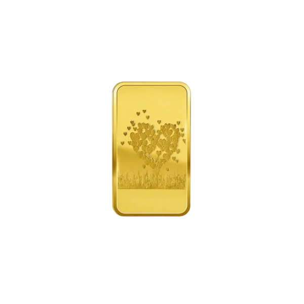 Gold Minted Bar Love Tree