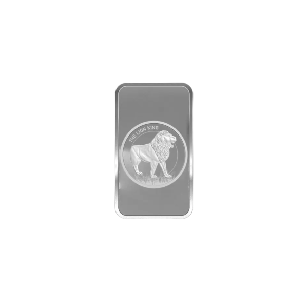 The Lion King silver bar