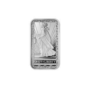 1 OZ PAMP ladyofliberty Silver Bar
