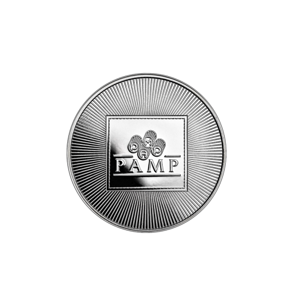 1 OZ PAMP Silver Coin