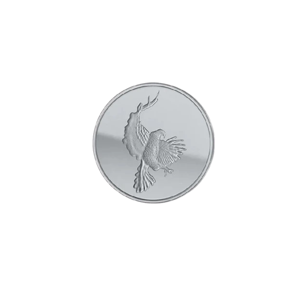 12 Oz Silver Eagle Round Bar