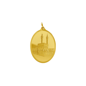 1.2 Ounce Gold Makkah Pendant