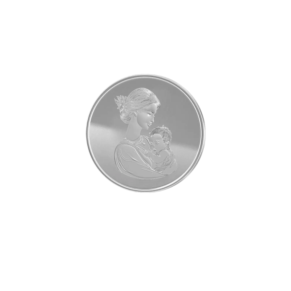 1 Gram Silver My Mother Round Bar