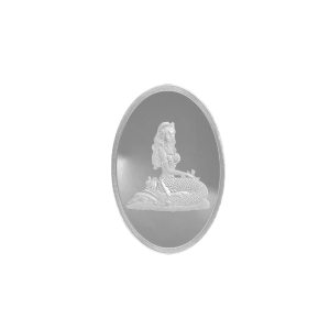 1 Ounce Silver Sea Queen Oval