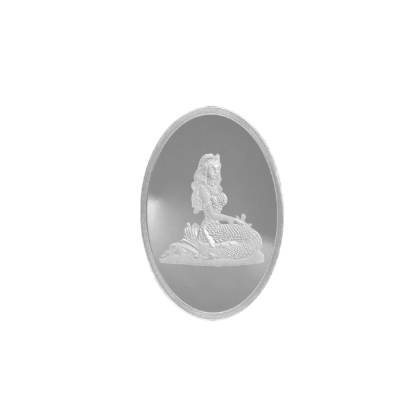 1 Ounce Silver Sea Queen Oval