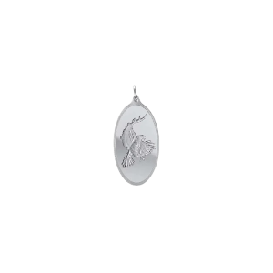 10 Gram Silver Eagle Pendant
