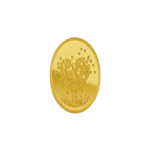 12 Ounce Gold Love Tree Oval