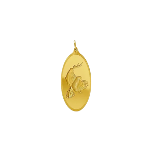 20 Gram Gold Eagle Pendant