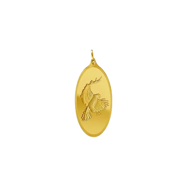 20 Gram Gold Eagle Pendant