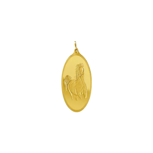 20 Gram Gold Horse Pendant