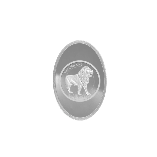 20 Gram Silver Lion King Oval