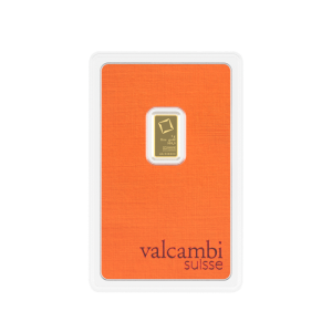 1 Gram Gold Valcambi Bar