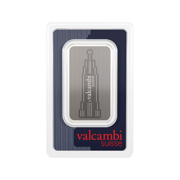 1 OZ Valcambi USA Silver Bar