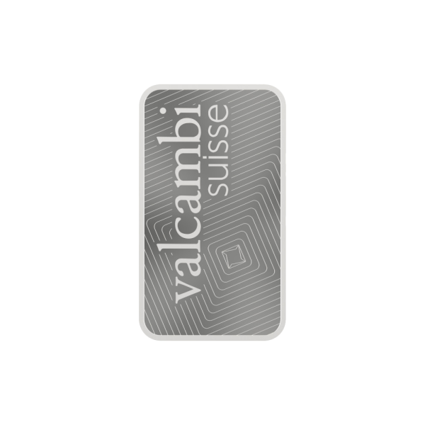 50 Gram Valcambi Silver Bar