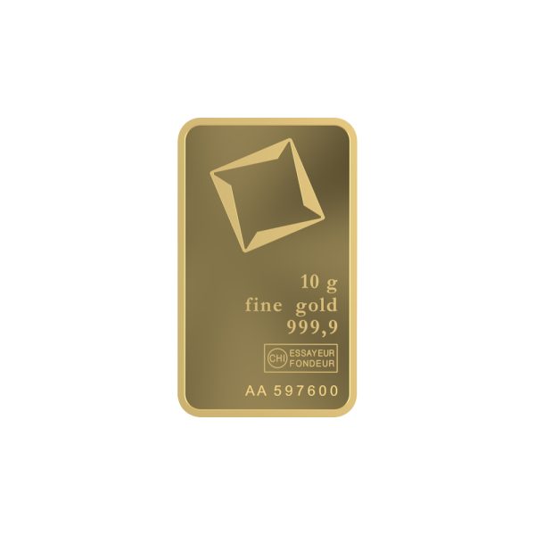 10 Gram Gold Valcambi Bar