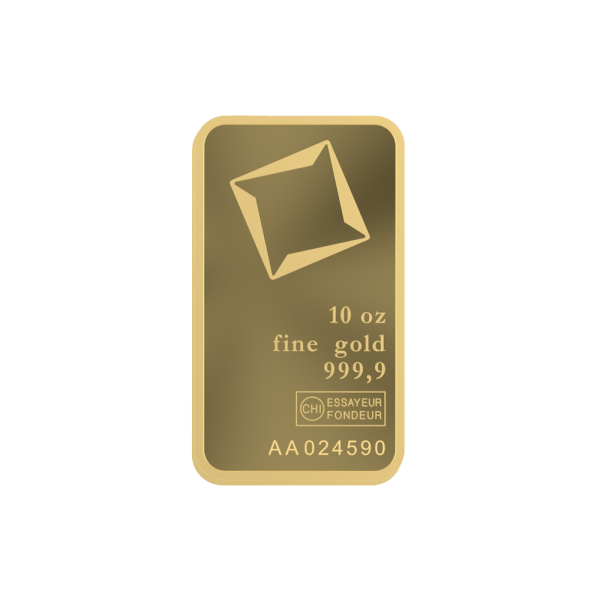 10 OZ Gold Valcambi Bar