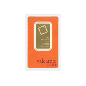 1 Ounce Valcambi Gold Bar