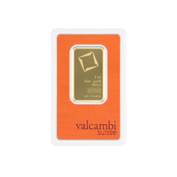 1 Ounce Valcambi Gold Bar