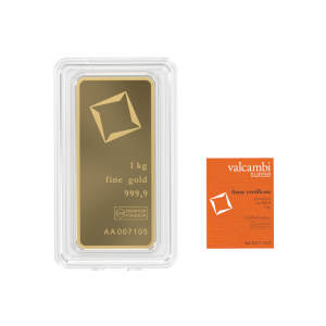 1 KG Gold Valcambi Bar