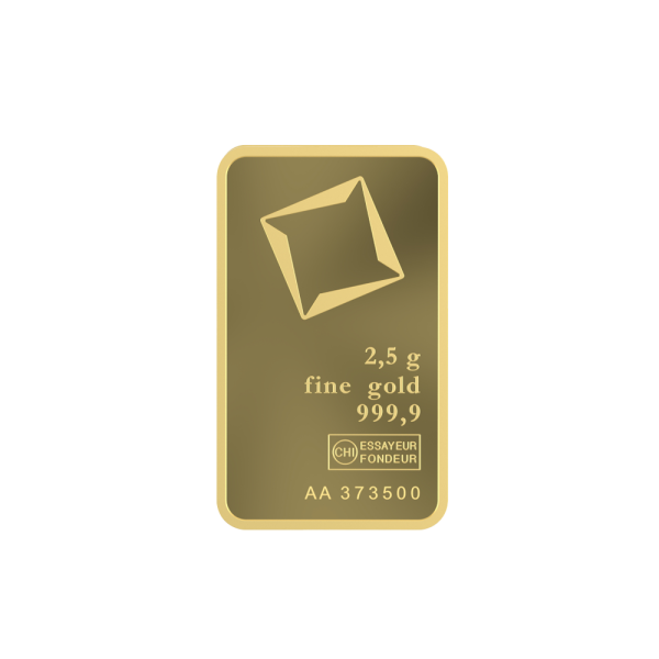 25 Gram Gold Valcambi Bar