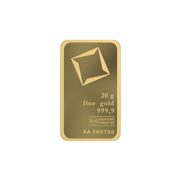 20 Gram Gold Valcambi Bar