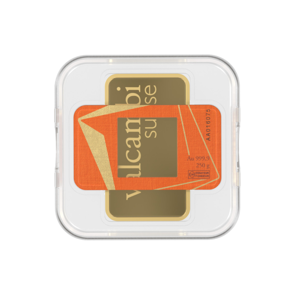 250 Gram Valcambi Gold Bar