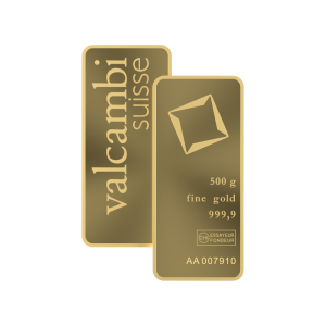 500 Gram Gold Valcambi Bar
