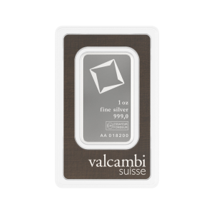 1 OZ Valcambi Silver Bar