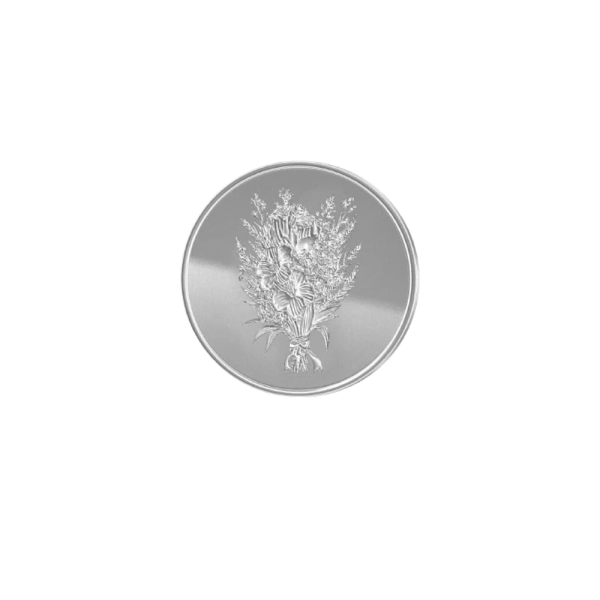 8 Gram Silver My Love Round Bar