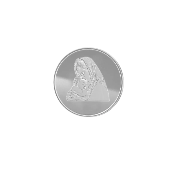 8 Gram Silver My Heart Round Bar
