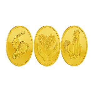Gold Oval