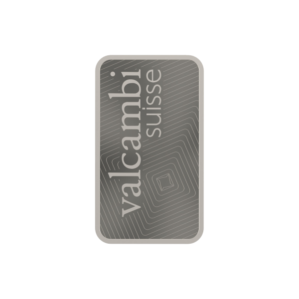 100g Valcambi Palladium Bar