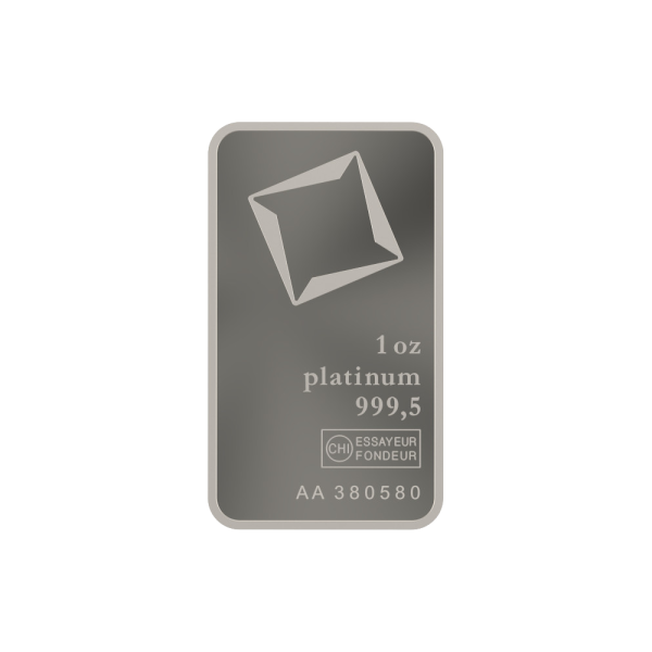 1Oz Valcambi Platinum Bar
