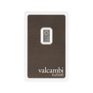 1 Gram Valcambi Platinum Bar
