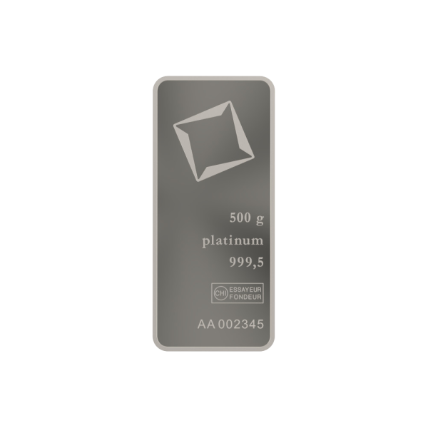 100 Gram Valcambi Platinum Bar