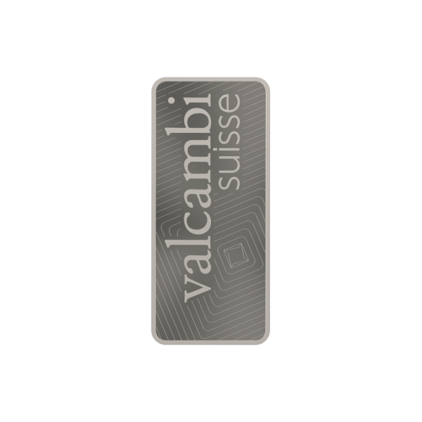 100 Gram Valcambi Platinum Bar