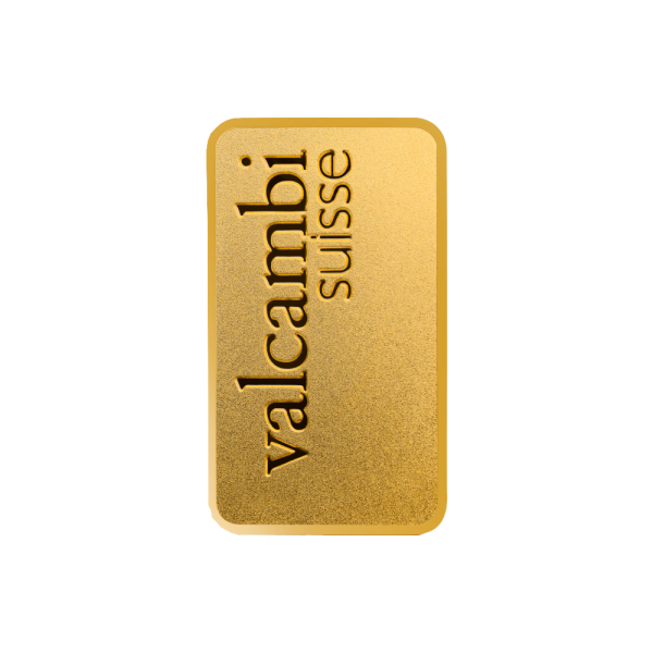 1 Oz Gold Valcambi Matt Bar